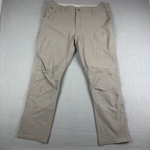 Kuhl Renegade‎ Pants Beige Outdoor Hiking Cargo Men's Size 38x32